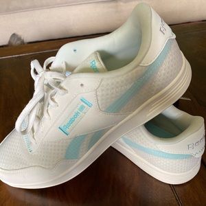 REEBOK SZ 10 Classic Club Teal Athletic Sneaker …